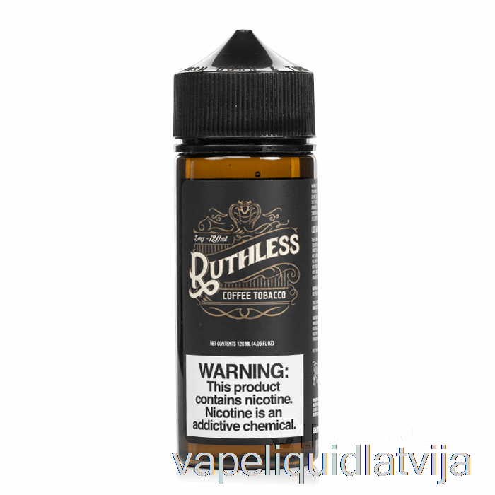 Kafijas Tabaka - Nežēlīgi Tvaiki - 120ml 0mg Vape šķidrums